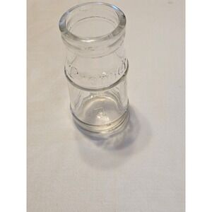 Vintage Premier Cream Bottle Milk Bottle Clear Little Kitchen Farmhouse Country